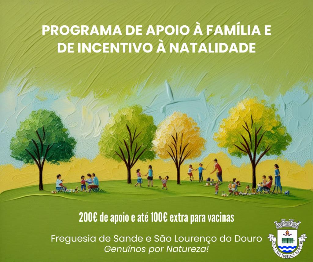 Apoio &agrave; Fam&iacute;lia e Incentivo &agrave; Natalidade